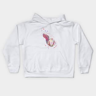 Molar tooth section Kids Hoodie